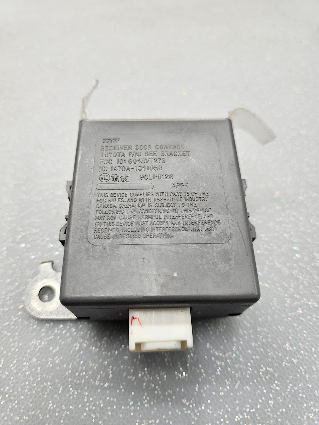 03-08 Toyota Corolla  Receiver Door Control Module Computer 8974102070/TC