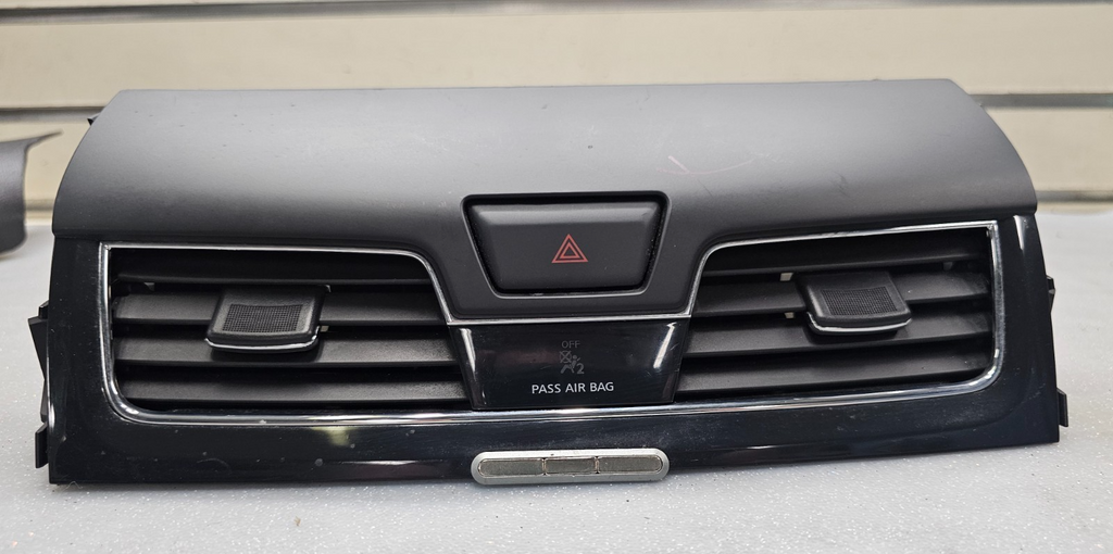 🔥13-15 Altima Dash AC Air Vent Heater Conditioner Bezel Instrument Panel Black