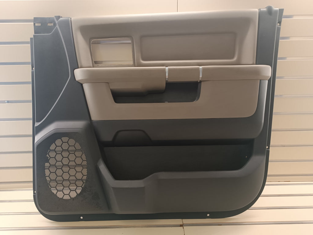🔥2012-2015 Dodge RAM Interior Door Panel Front right SIDE passenger BLACK/TAN