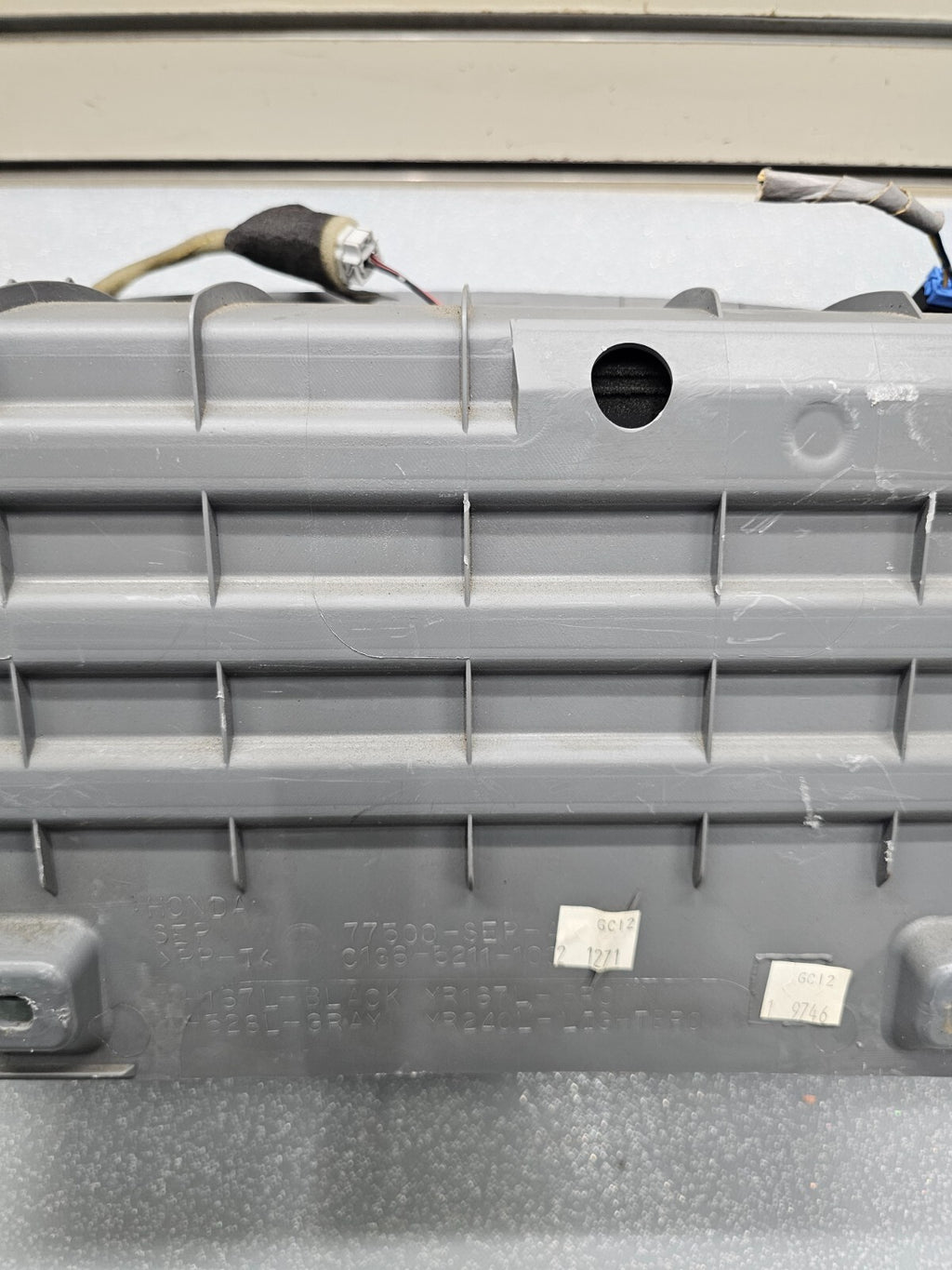 🔥04-08 ACURA TL DASH GLOVE BOX STORAGE COMPARTMENT ASSEMBLY LID DOOR OEM GRAY