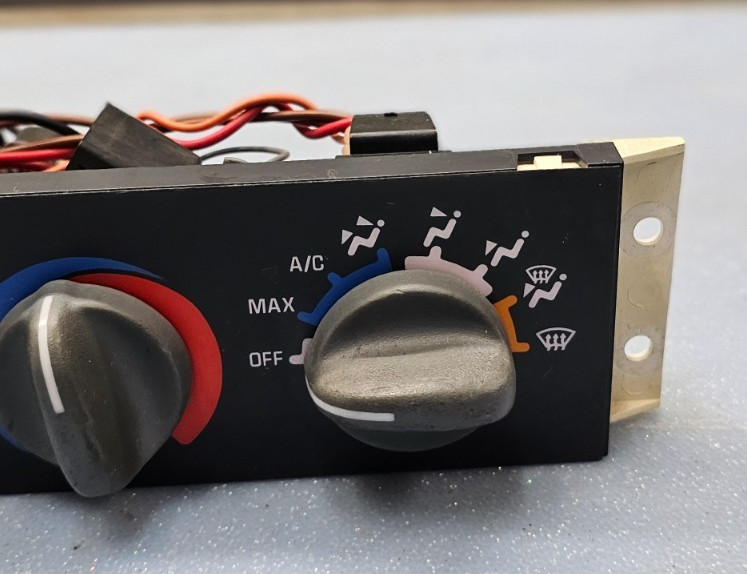 🔥94-95 BONNEVILLE AC A/C HVAC Climate Temperature Heater Control Panel Black