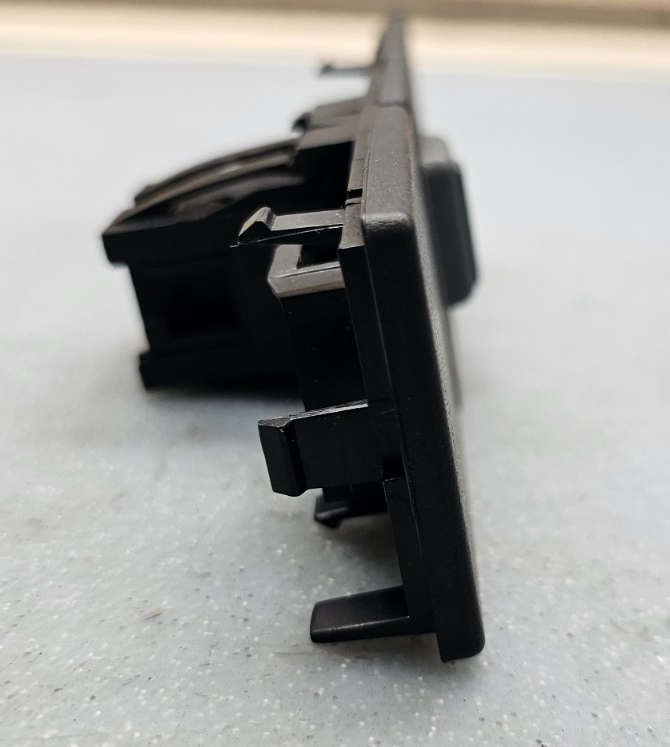 🔥95-00 Chevy GMC C/K Yukon Suburban Cargo Lamp Switch Bezel Assembly Black