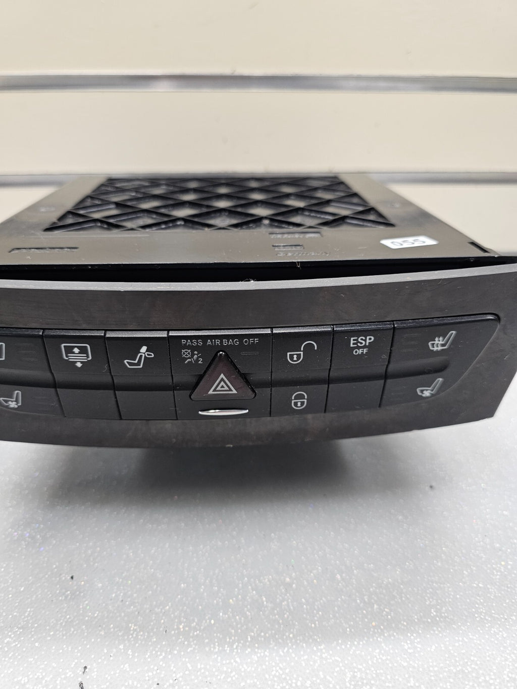 03-09 MERCEDES E CLS CLASS W211 W219 HAZARD DOOR LOCK HEATED SEAT CONTROL SWITCH