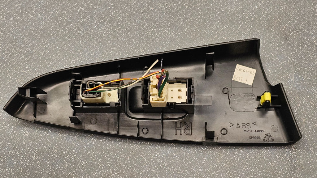 🔥04-08 Toyota Solara Upper Right Passenger Window Door Lock Switch Panel Black