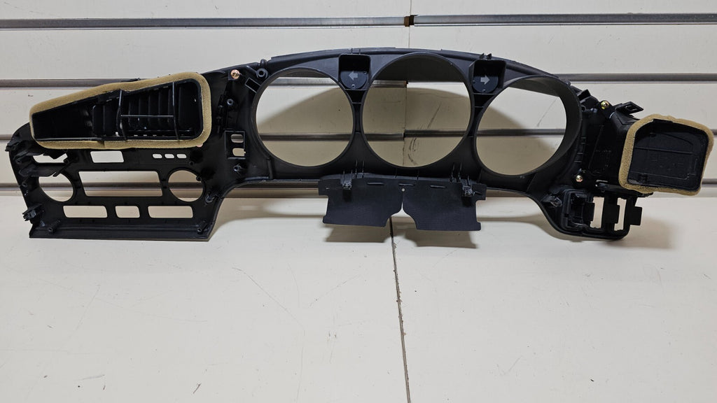 🔥99-03 Acura TL Dash Instrument Cluster Speedometer Radio Bezel Panel Black OEM