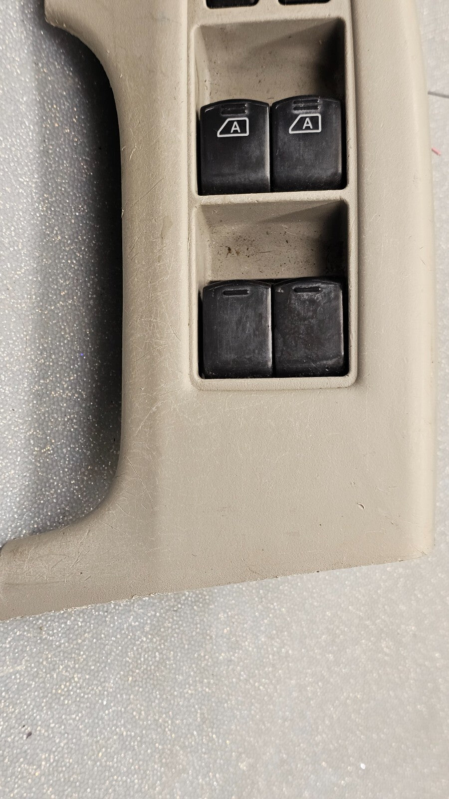 🔥11-17 QUEST FRONT LEFT DRIVER MASTER Window Door Switch Bezel  Panel Tan