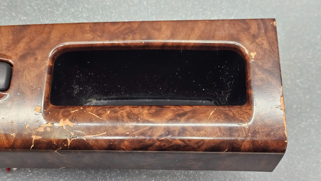 🔥03-06 Sorento Front Right Passenger Power Door Window Switch Lock Bezel Wood