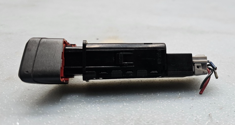 🔥11-14 HYUNDAI SONATA GLS HAZARD Emergency Flasher Switch Assembly Black OEM