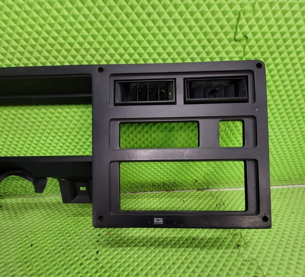 87-96 Dodge Dakota OEM INSTRUMENT CLUSTER DASH SPEEDOMETER TRIM BEZEL BLACK C29