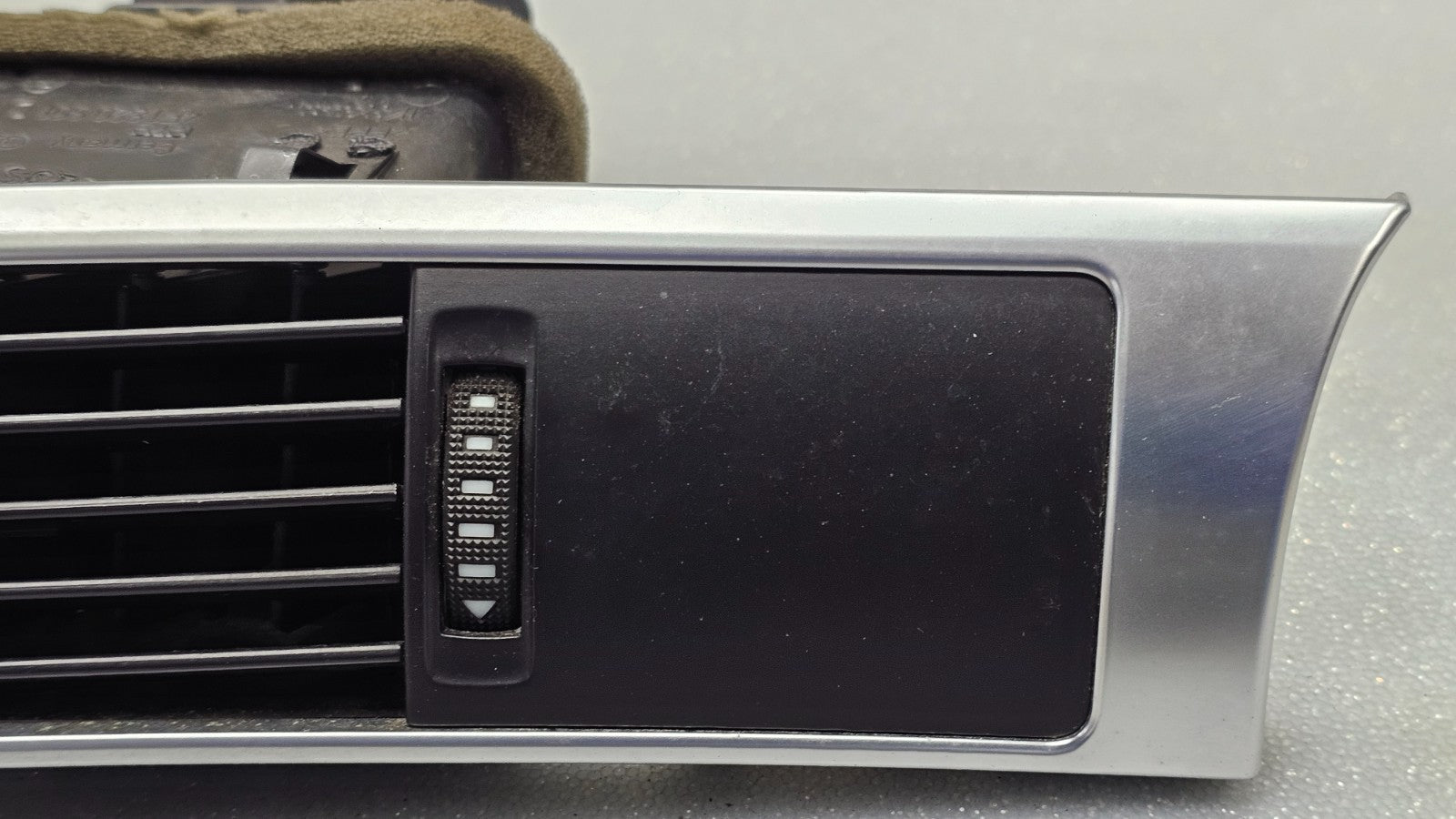 🔥07-11 Audi A6 S6 Dash Left Driver Master AC A/C Heater Air Vent Panel Black