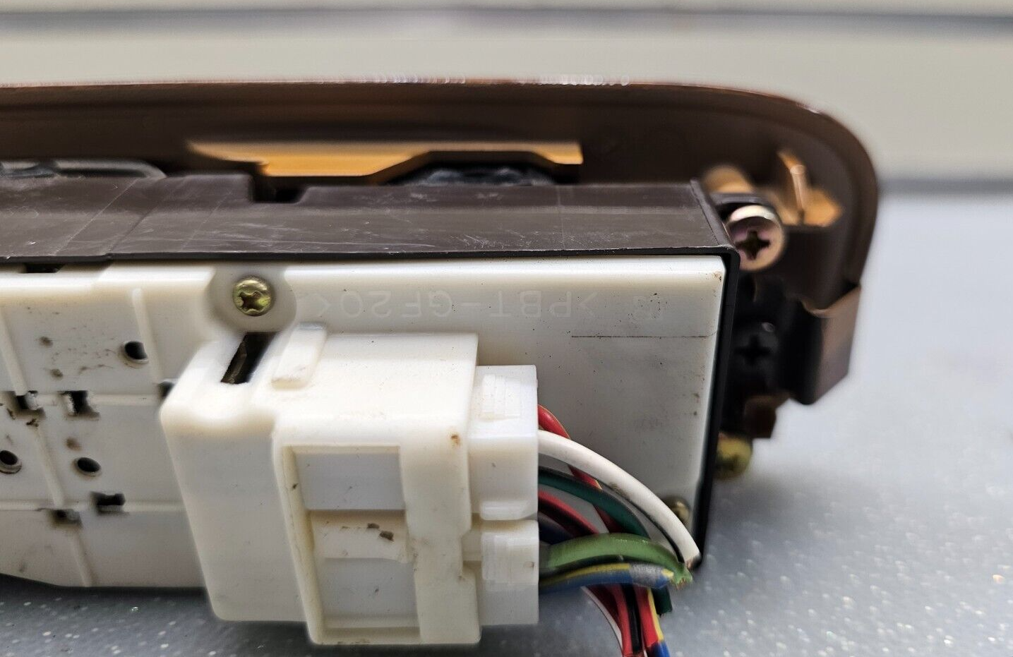 98-03 Sienna Solara 00-06 Tundra Power Driver Master Window Switch Assembly Wood