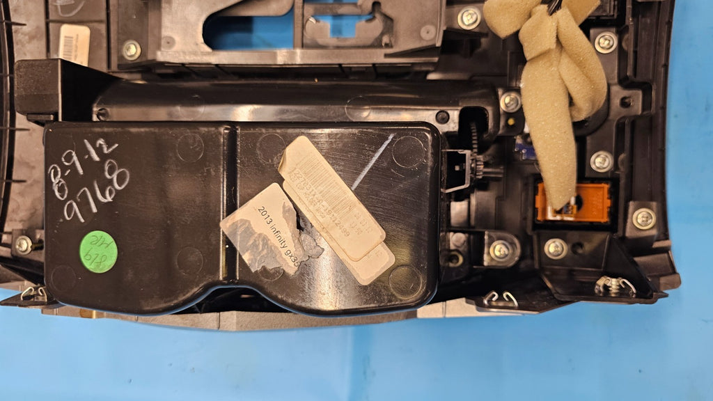 13-16 Infiniti QX60 JX35 Center Console Shifter Gear Trim Panel W/ Switches OEM