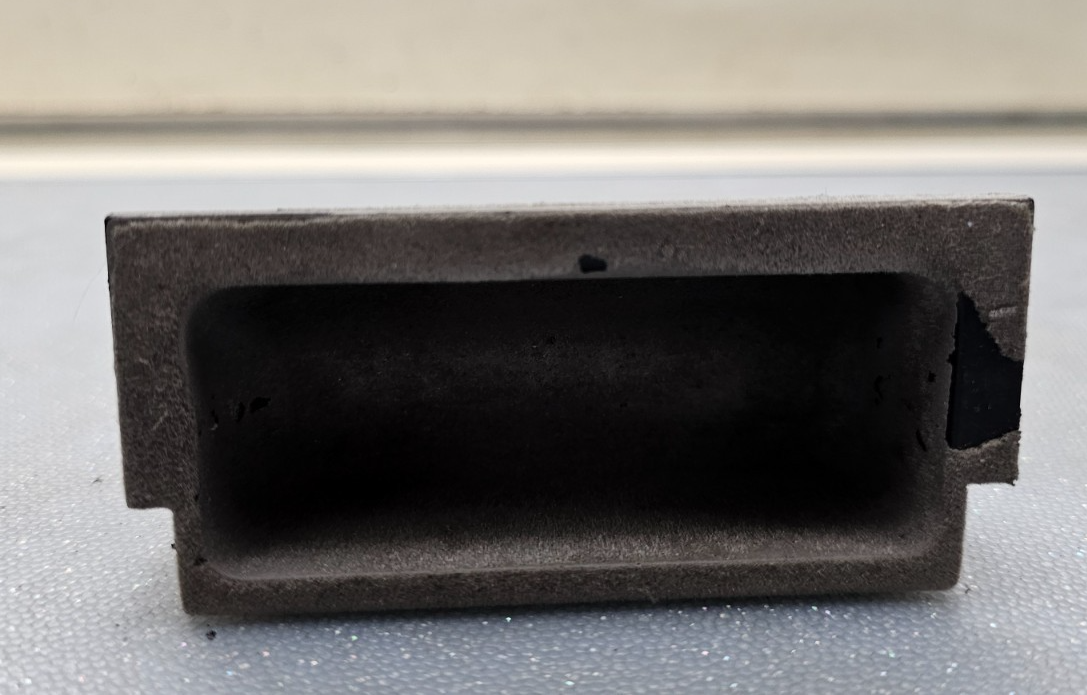 03-08 Murano Rear Ashtray Ash Tray Bezel Storage Comaprtment Bin Assembly Black