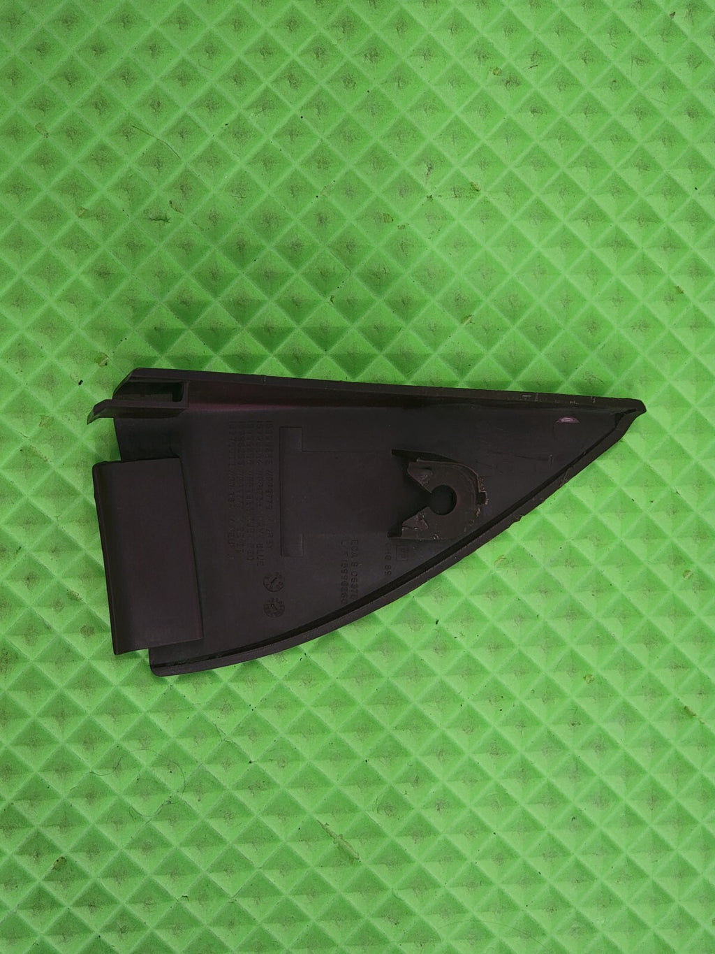 🔥1995-1998 Chevrolet Tahoe Suburban Door Panel Mirror Cover Trim RIGHT BLACK