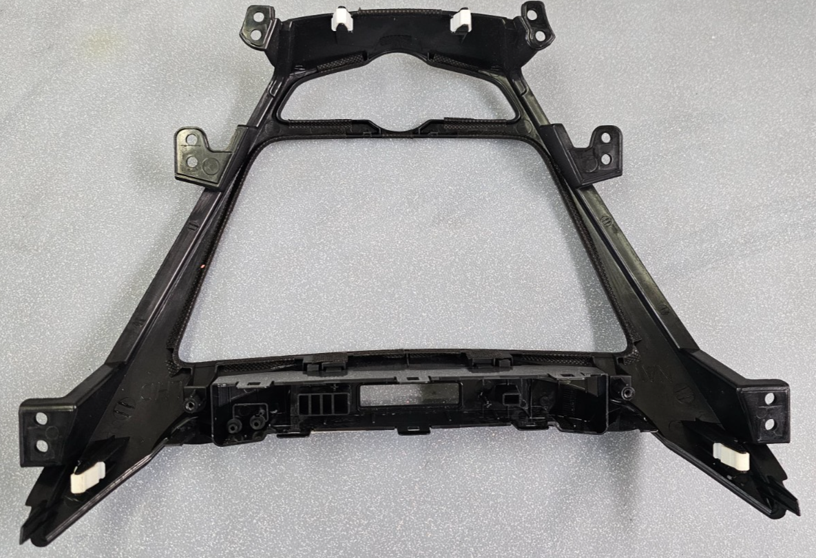 🔥11-13 Hyundai Elantra Dash AM FM Radio Stereo Display Clock Bezel Panel Black