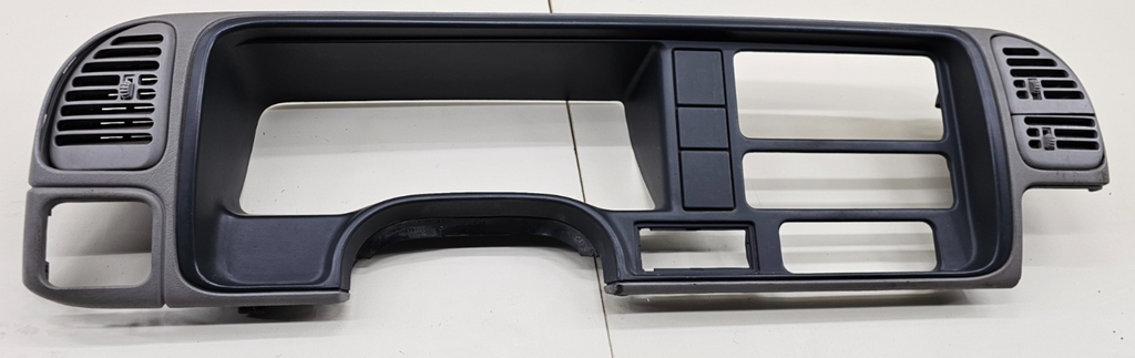 🔥95-99 CHEVY GMC TRUCK SILVERADO CK Instrument Cluster Dash Bezel Gray/Black C3