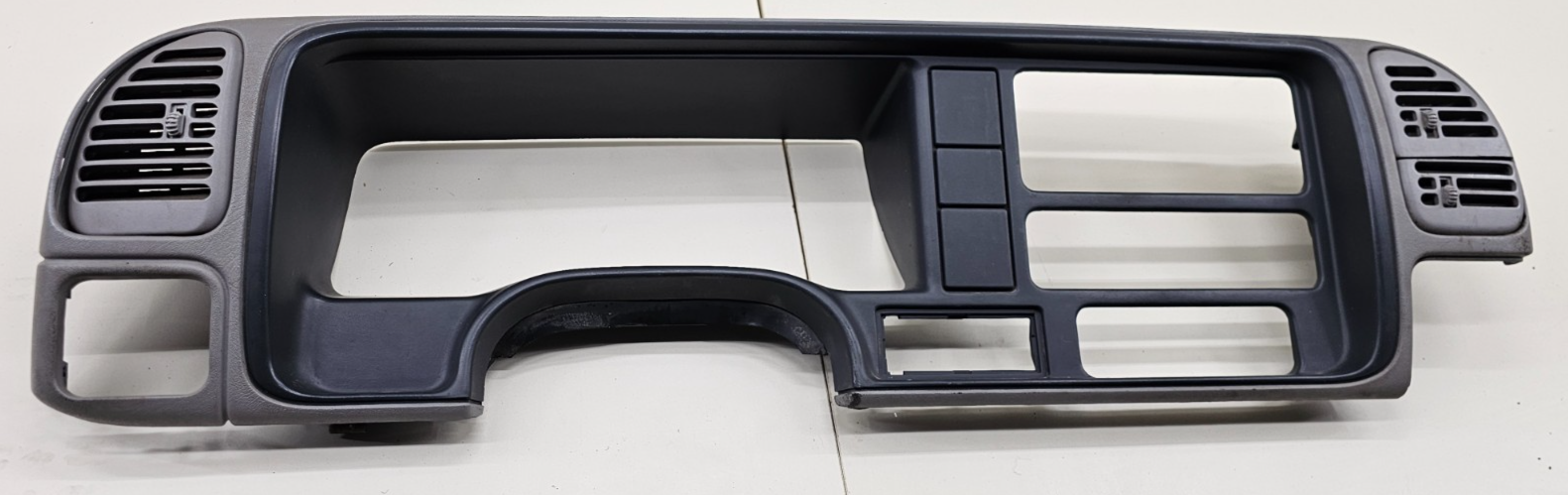 🔥95-99 CHEVY GMC TRUCK SILVERADO CK Instrument Cluster Dash Bezel Gray/Black C3
