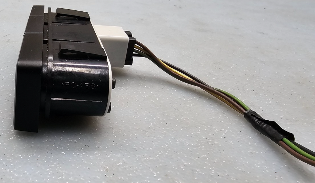 🔥07-10 Ford Edge Dash Driver Info Display Setup Switch Button Assembly Black