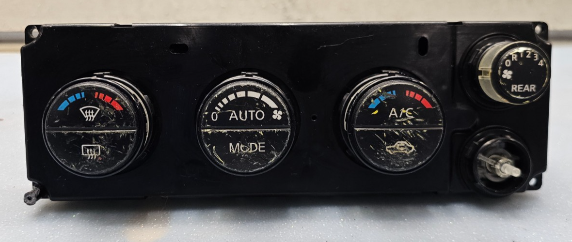 🔥06-08 TITAN HEATER DASH CLIMATE TEMPERATURE CONTROL PANEL ASSEMBLY BLACK