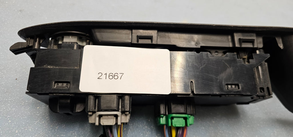 12-18 Focus Escape Front Left Driver Master Power Window Switch Regulator Black