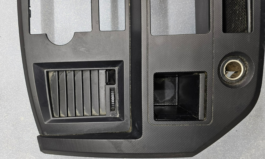 🔥06-08 Dodge RAM Dash RADIO Stereo Bezel Climate Trim Panel Black