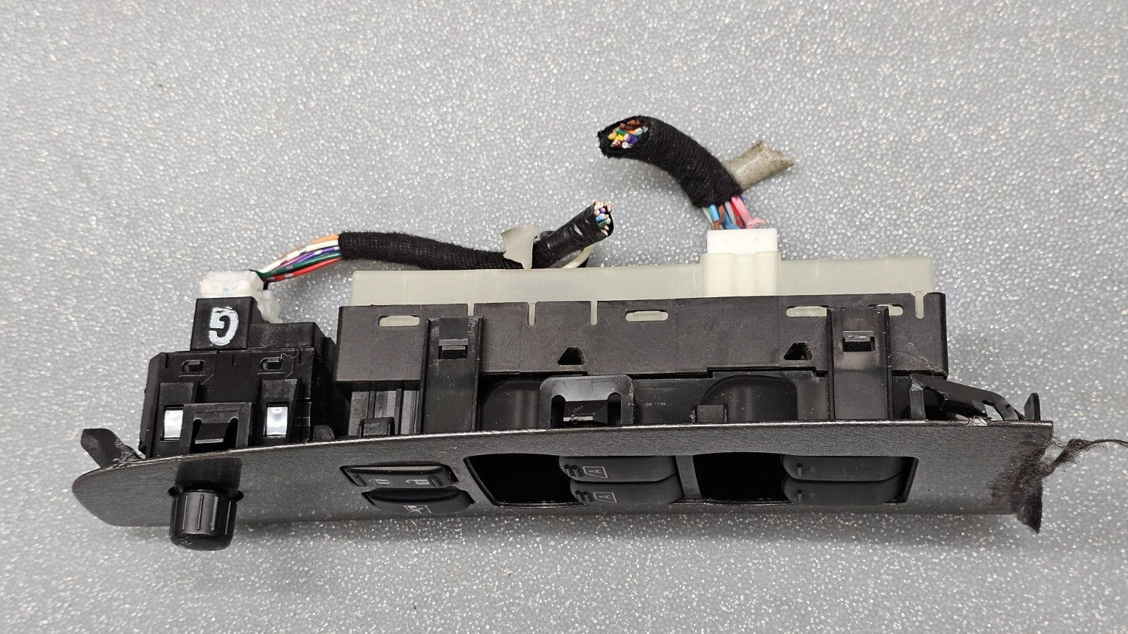 🔥07-12 ALTIMA LEFT DRIVER MASTER POWER WINDOW CONTROL SWITCH ASSEMBLY SILVER