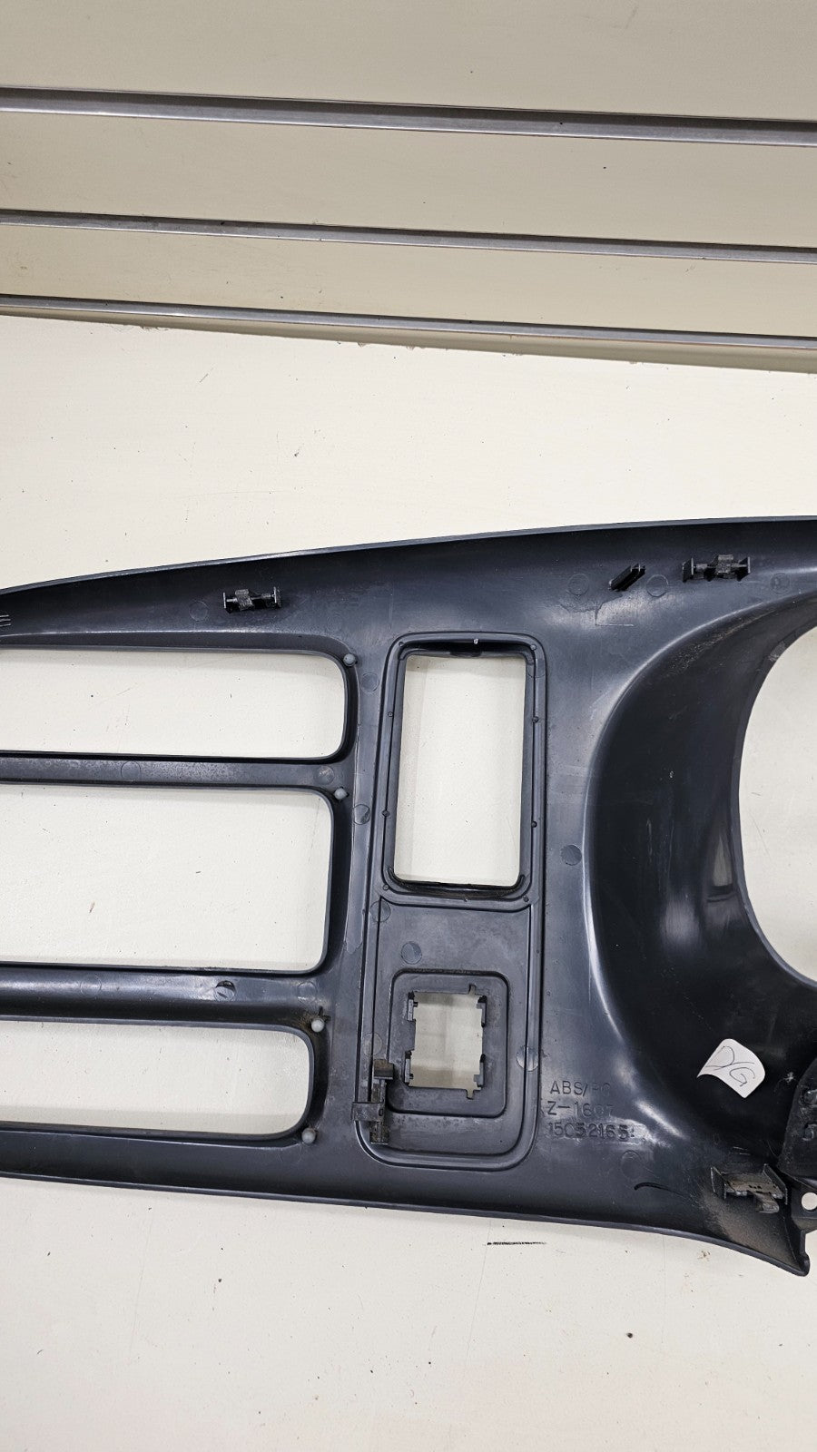 🔥96-02 Express GMC Savana Dash Instrument Cluster Speedometer Bezel Panel Black