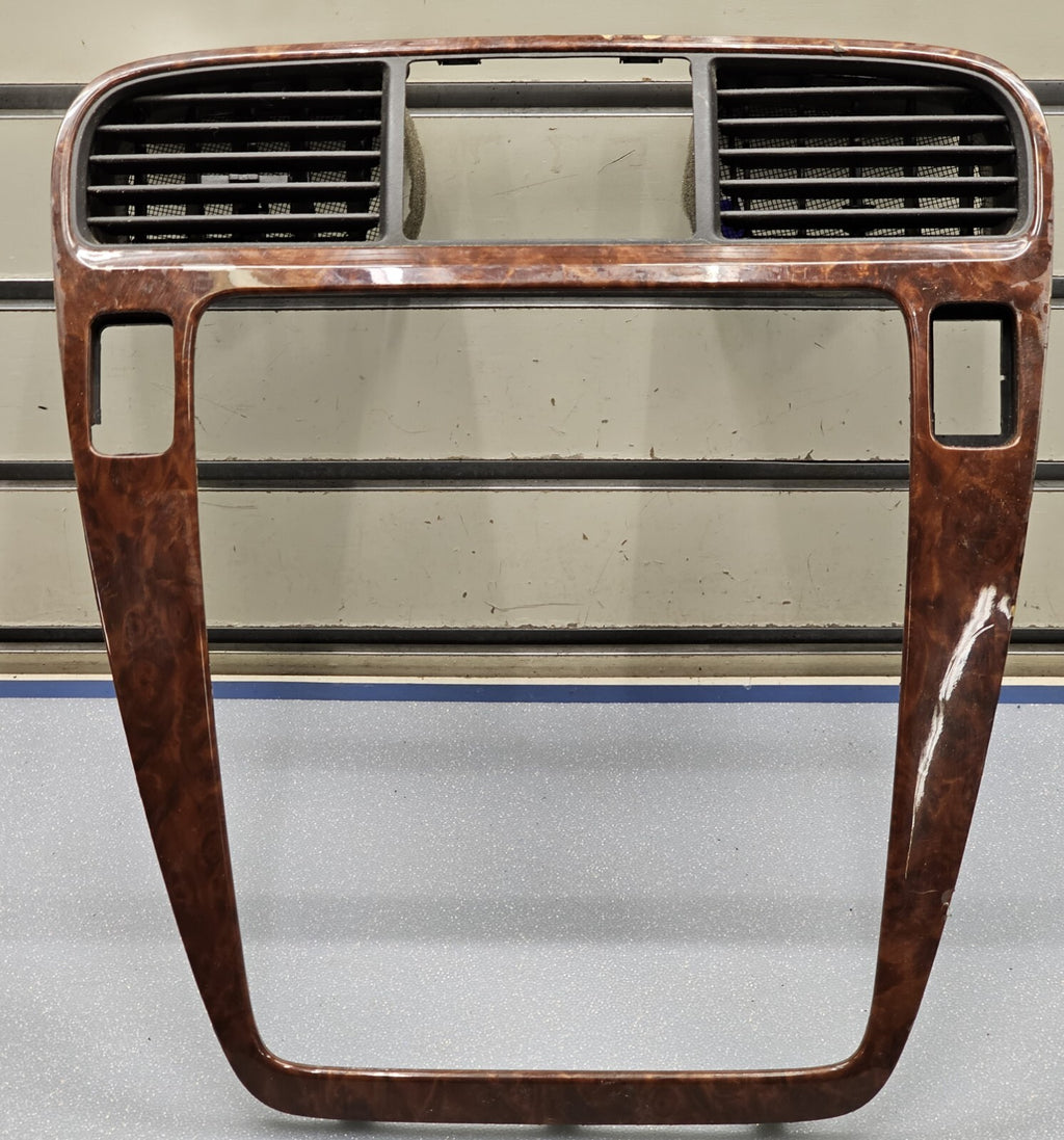 🔥01-06 Acura MDX Dash Center AM FM Radio Stereo Bezel Trim Panel Assembly Wood