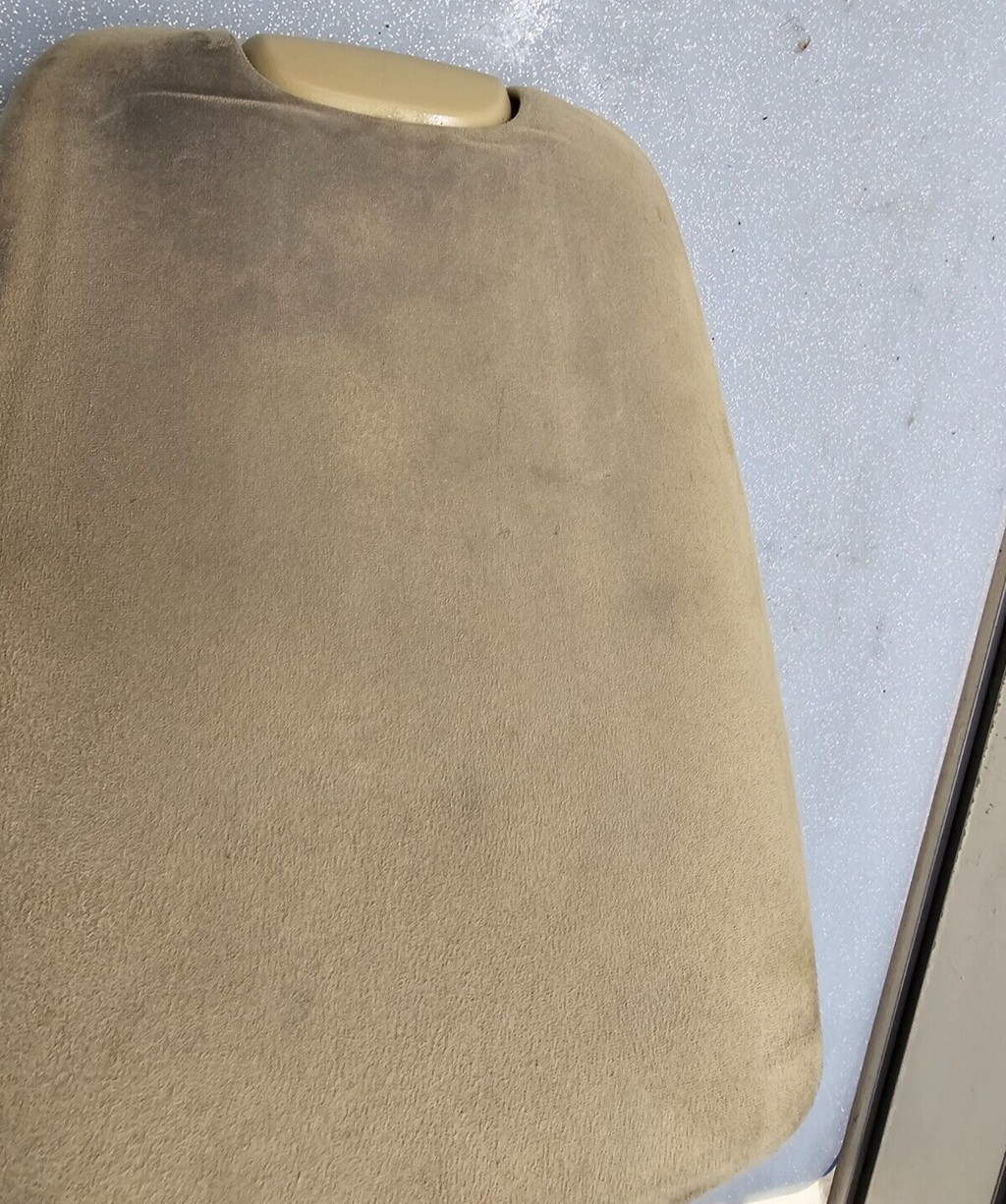 🔥08-12 Honda Accord Center Console Lid Armrest Cover Top Pad Assembly Tan Cloth