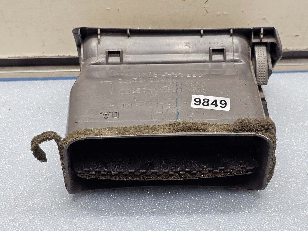 🔥03-08 COROLLA MATRIX DASH LH Left Driver AC Air Vent Heater Conditioning Tan