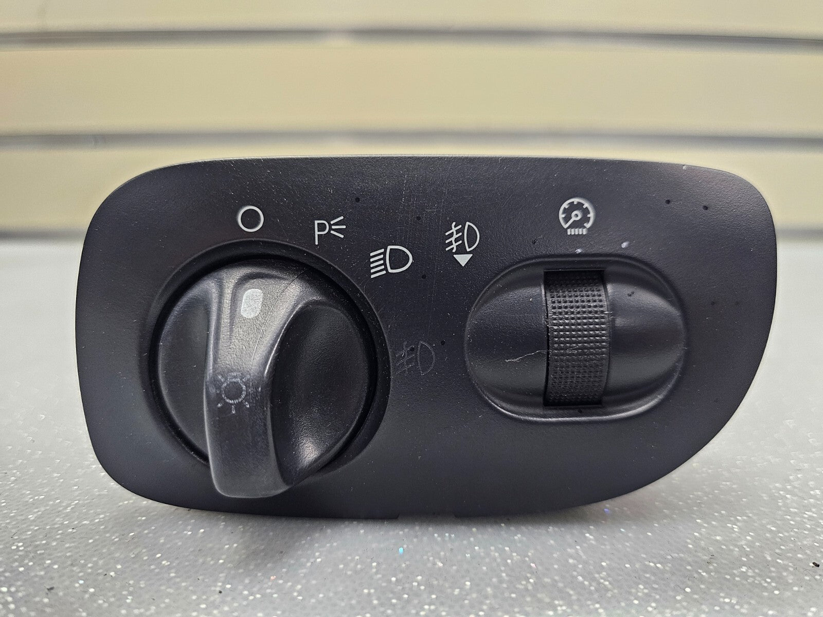 🔥97-03 Ford F-150 EXPEDITION Headlight Dimmer Lamp Switch w/ Fog BLACK HS3