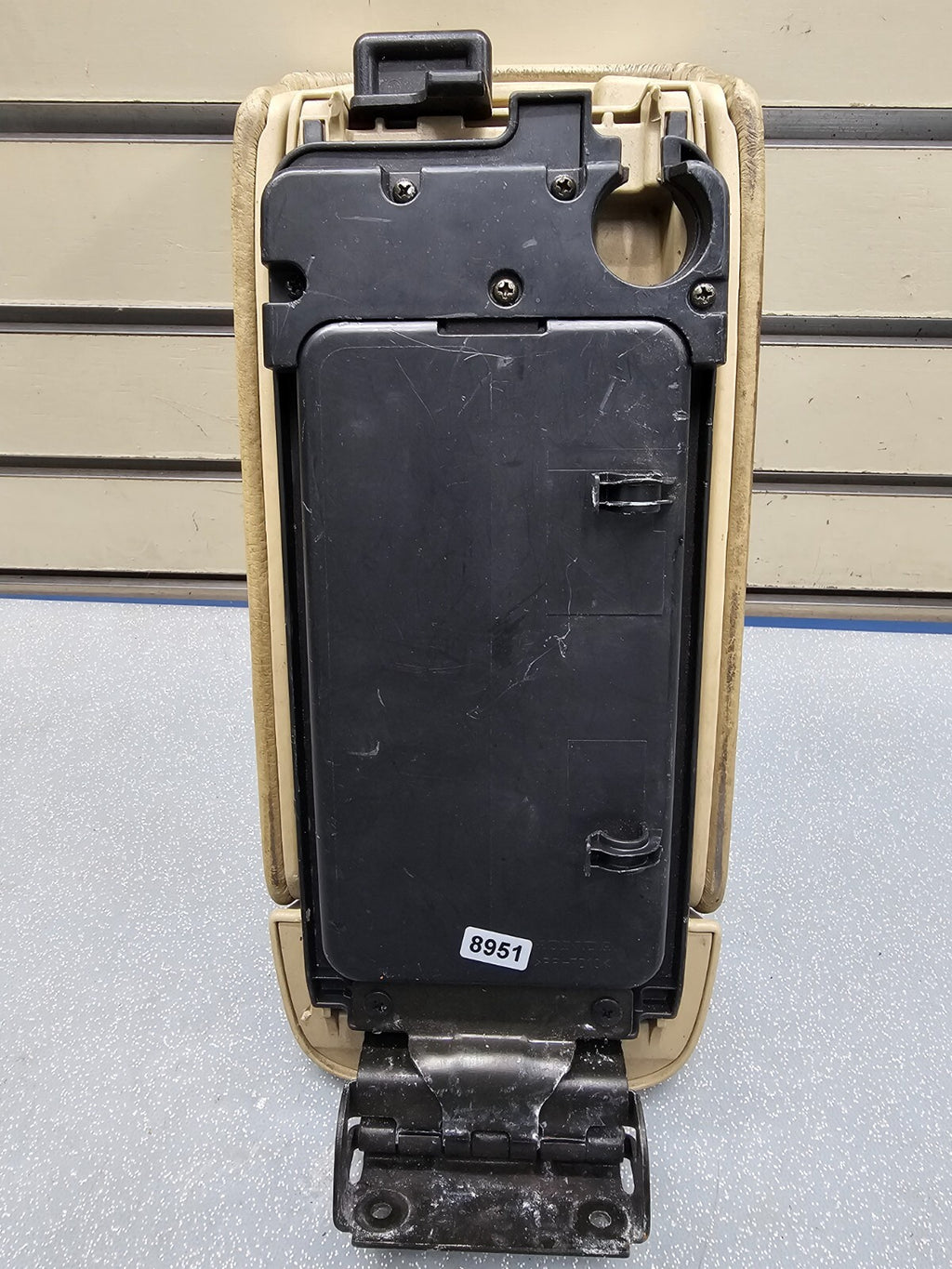 🔥03-07 ACCORD Acura TSX Center Console Armrest Storage Lid Leather TAN L22