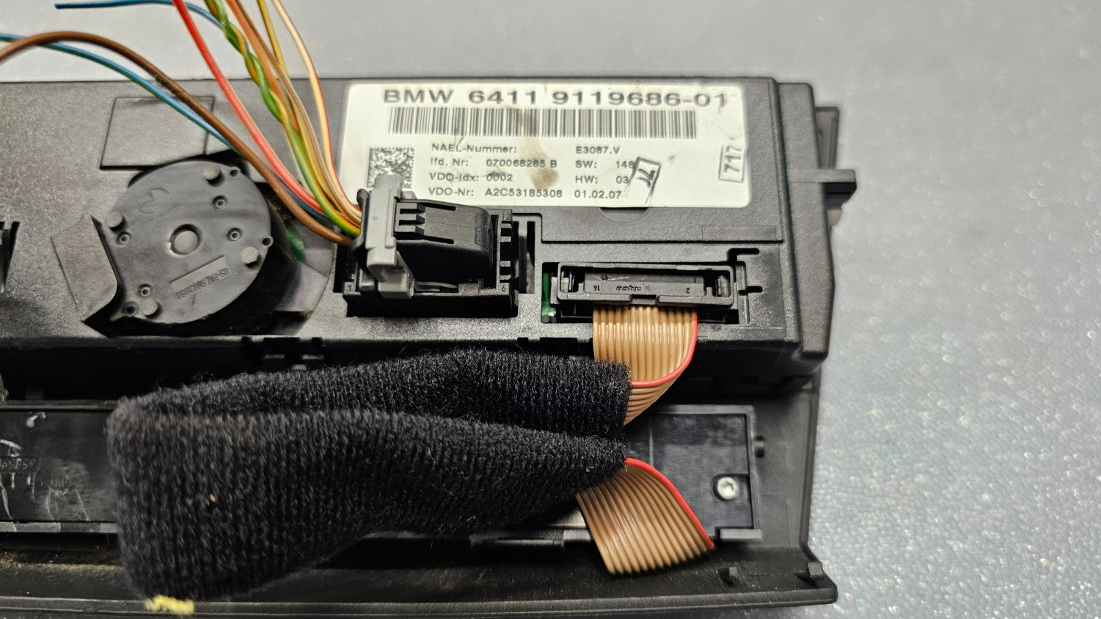 🔥07-09 BMW 323i 328i 335i AC Heater Dash Center Climate Control Temperature OEM