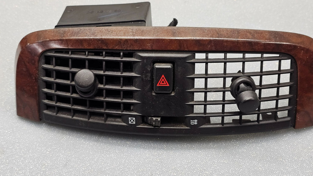 🔥03-07 CADILLAC CTS SRX CENTER DASH AIR VENT HEATER CONDITIONING BEZELTRIM WOOD