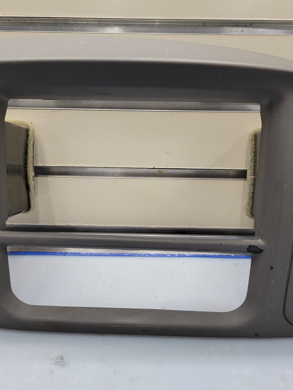 🔥97-03 Ford F150 Center Dash Radio Climate Trim BEZEL Panel AIRBG Line GRAY