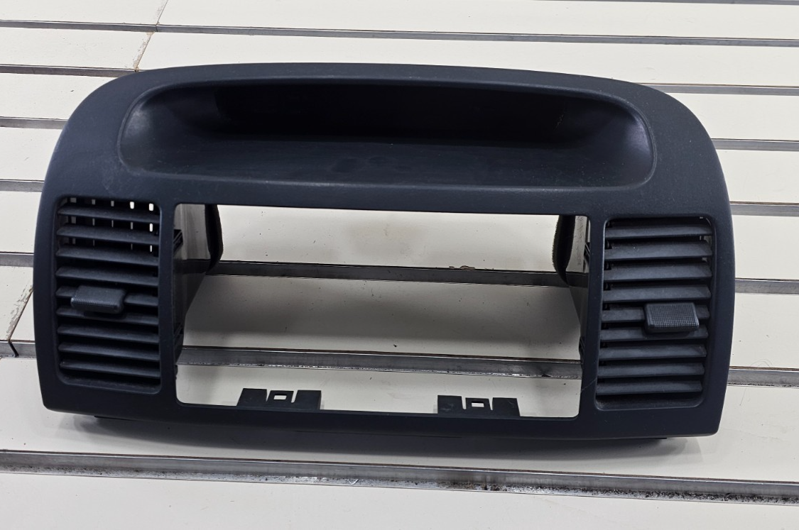 🔥02-06 Toyota CAMRY Dash RADIO BEZEL Center Air Vents CLOCK Trim Black B25