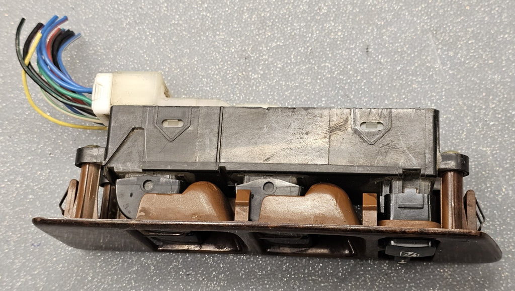 🔥95-99 Maxima Infiniti I30 Front Left Driver Master Power Window Switch Wood