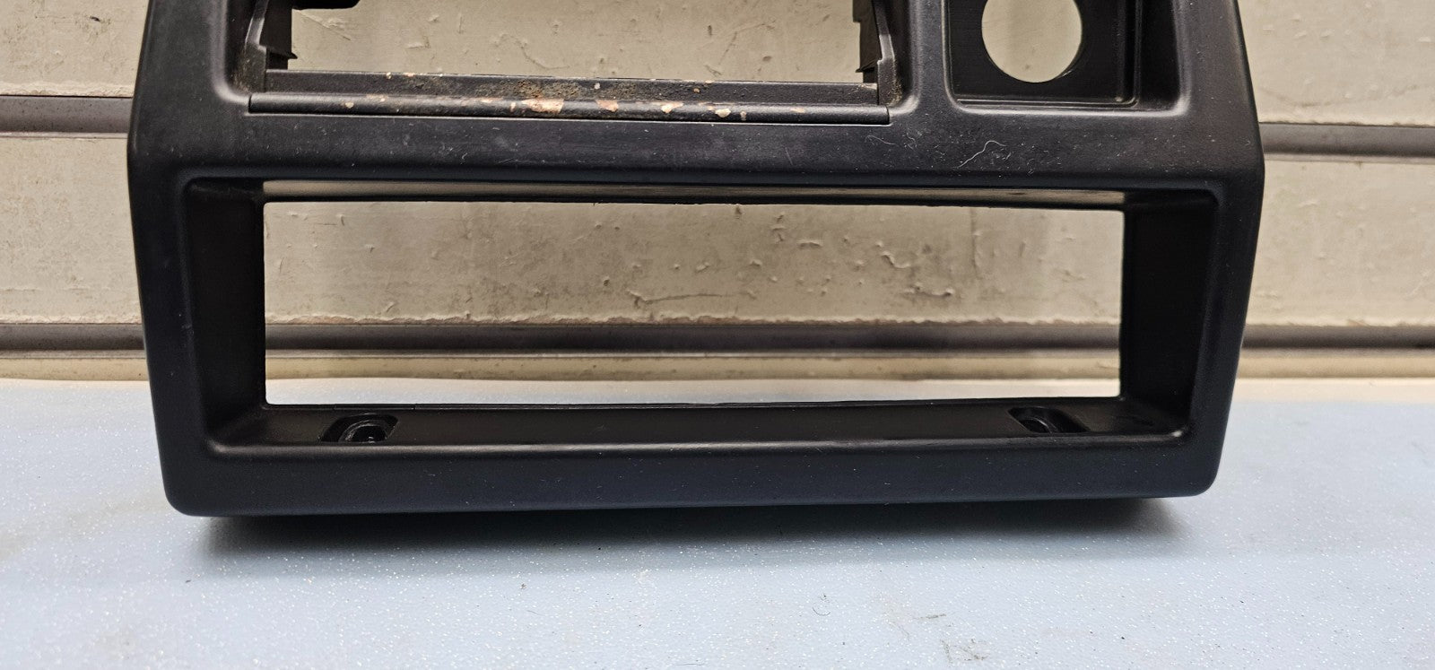 🔥86-93 Nissan D21 Pickup Truck Pathfinder Dash Radio Bezel Dashboard Trim Black