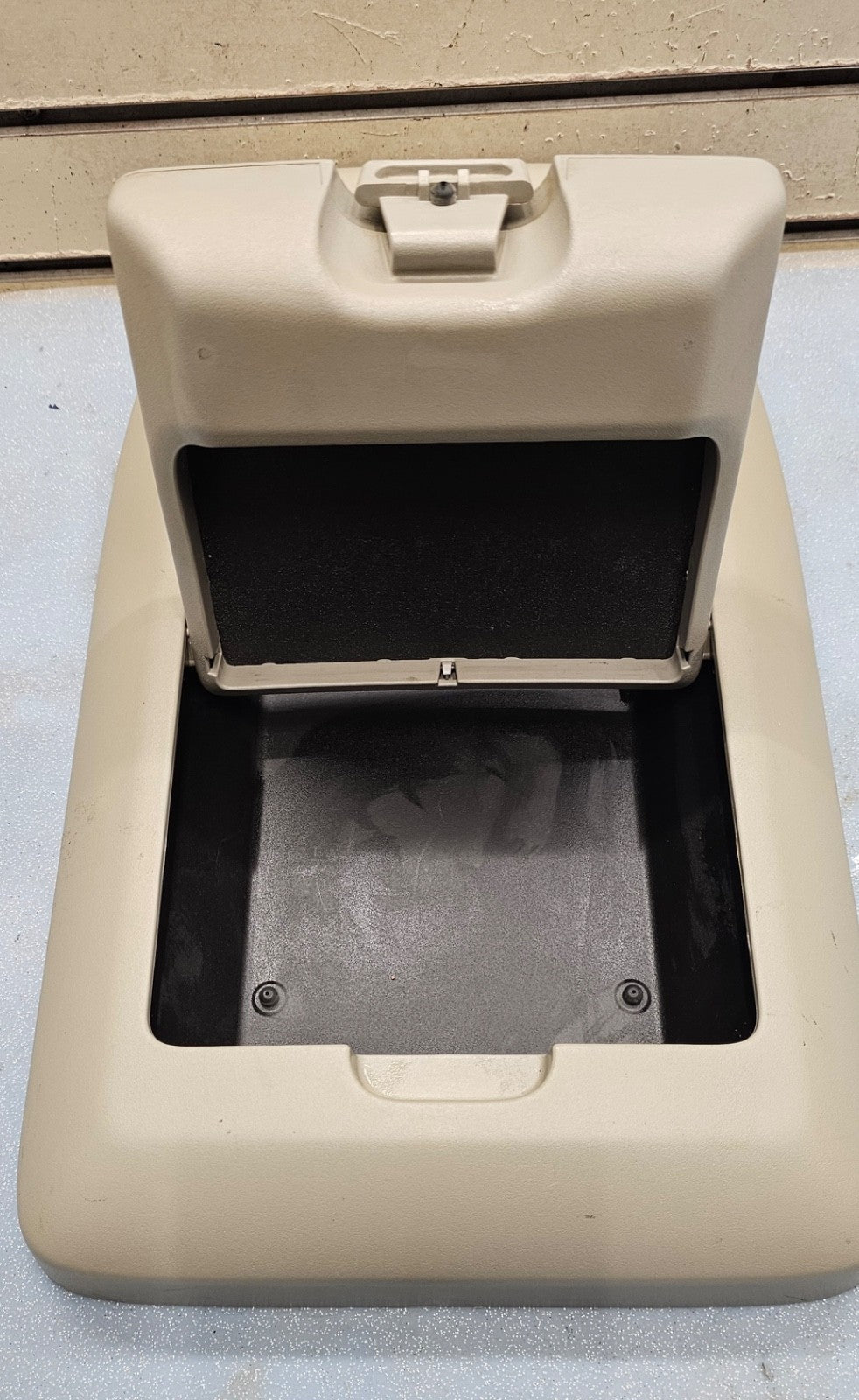 🔥04-08Ford F-150 Overhead Console DOME Map Light Roof🔴Storage Assembly GRAY 09