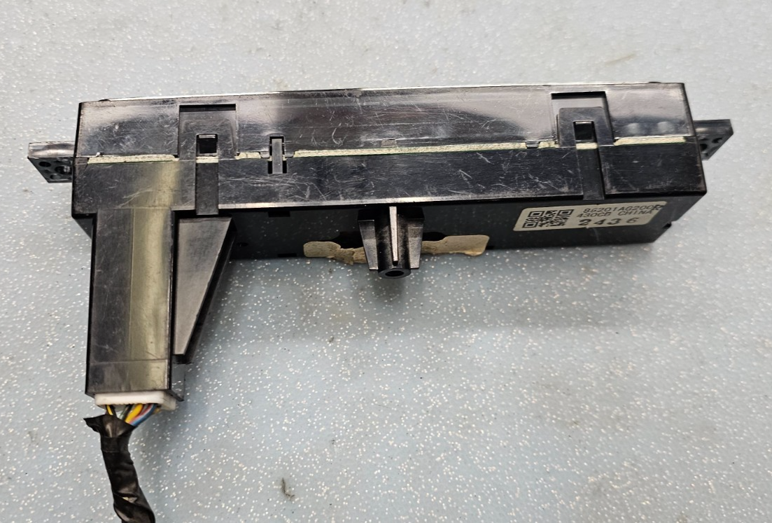 🔥07-09 SUBARU LEGACY OUTBACK DIGITAL CENTER DASH AUTO CLOCK ASSEMBLY BLACK