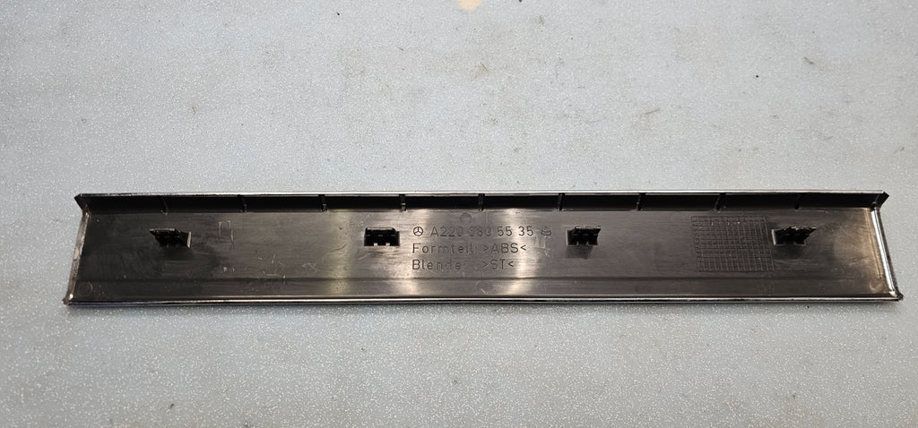🔥03-06 MERCEDES W220 S430 FRONT LEFT RIGHT SCUFF STEP COVER PLATE PANEL OEM