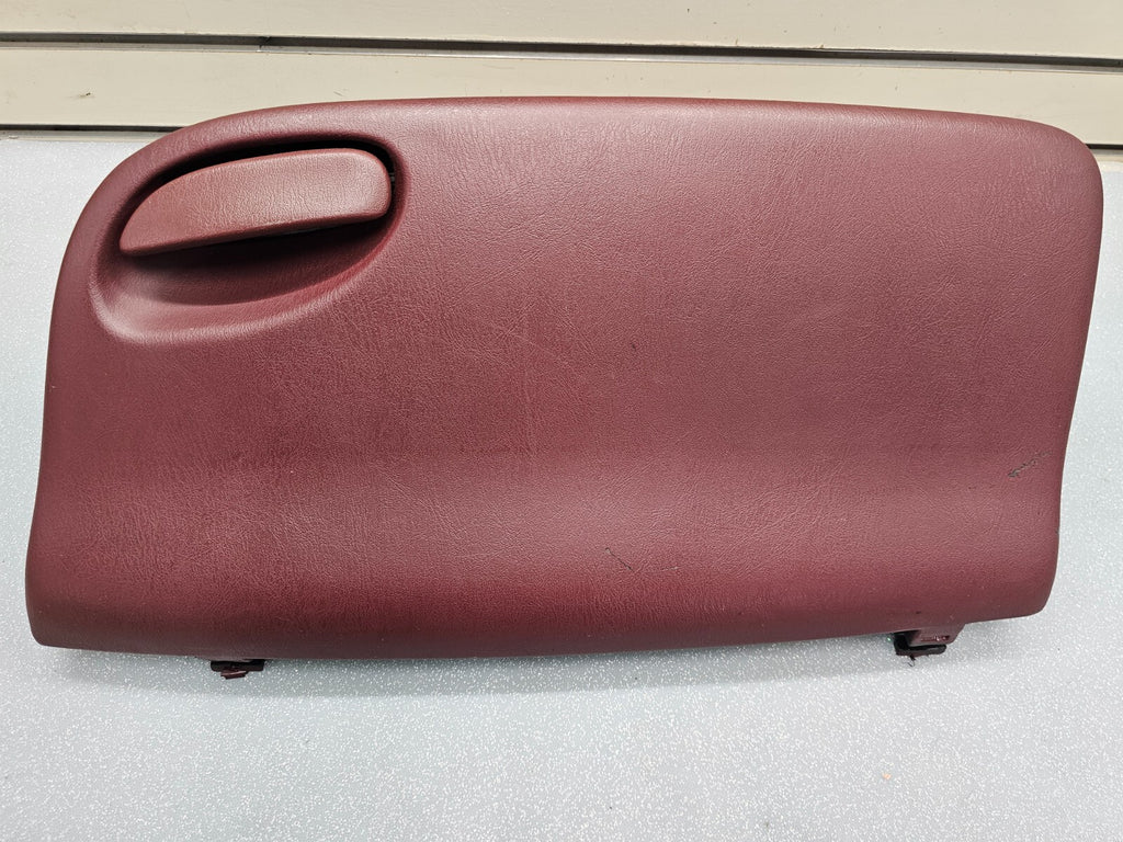🔥97-03 FORD F150 Glove Box Dash Storage Compartment DOOR ASSEMBLY LID COVER RED
