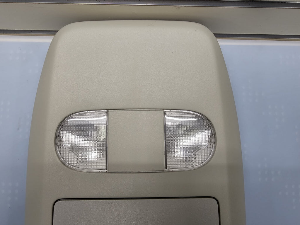 🔥04-08Ford F-150 Overhead Console DOME Map Light Roof🔴Storage Assembly GRAY 09