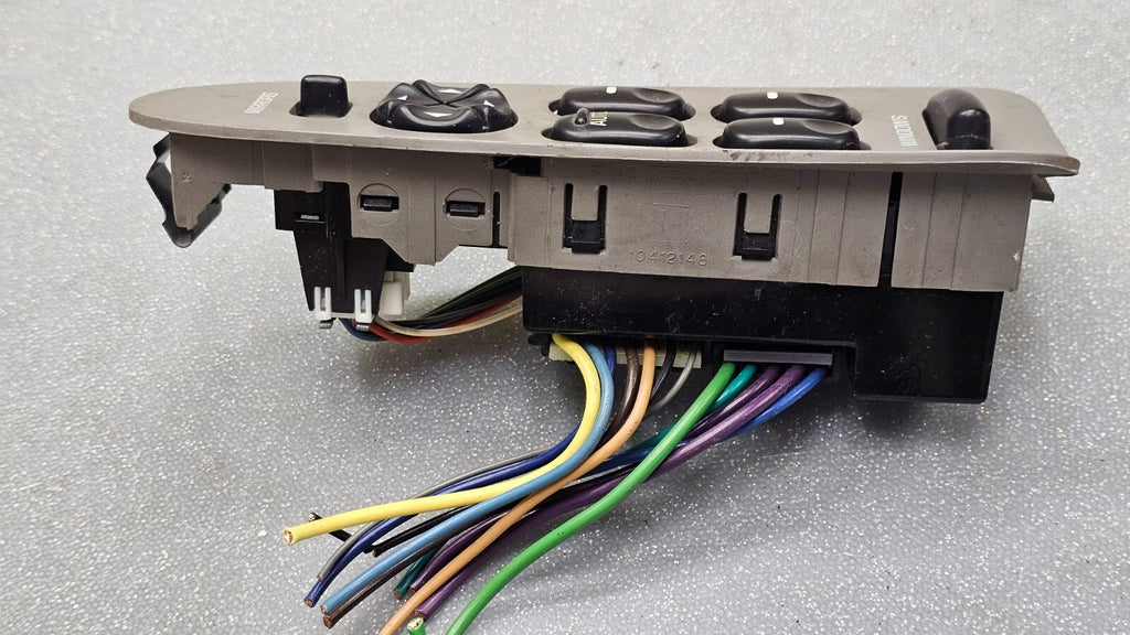 🔥97-05 Century Regal Left Driver aster Power Window Mirror Switch Assembly Gray