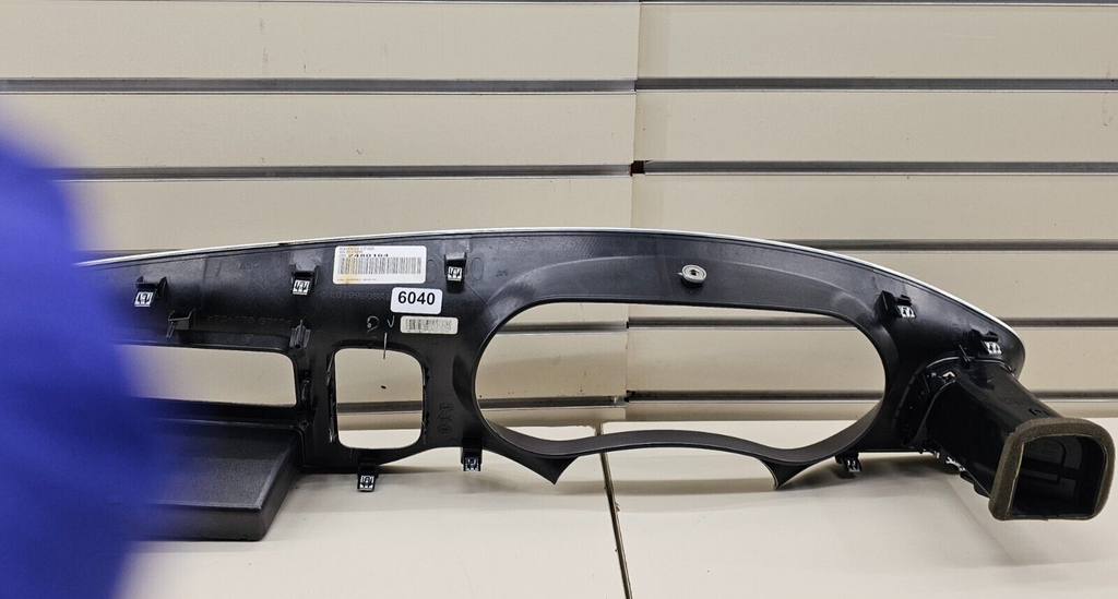 🔥11-14 Charger Dash Radio Speedometer Instrument Cluster Trim Bezel Carbon Gray