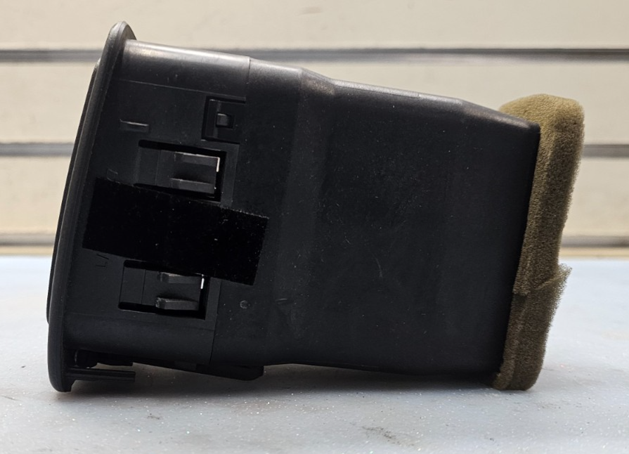 🔥99-06 Silverado Sierra Right Passenger Dash A/C HVAC AC Heater Air Vent Black