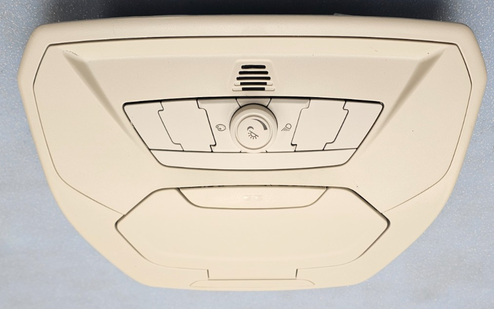 🔥12-18 Focus C-Max Overhead Upper Roof Console Dome Light Lamp Assembly Tan OEM