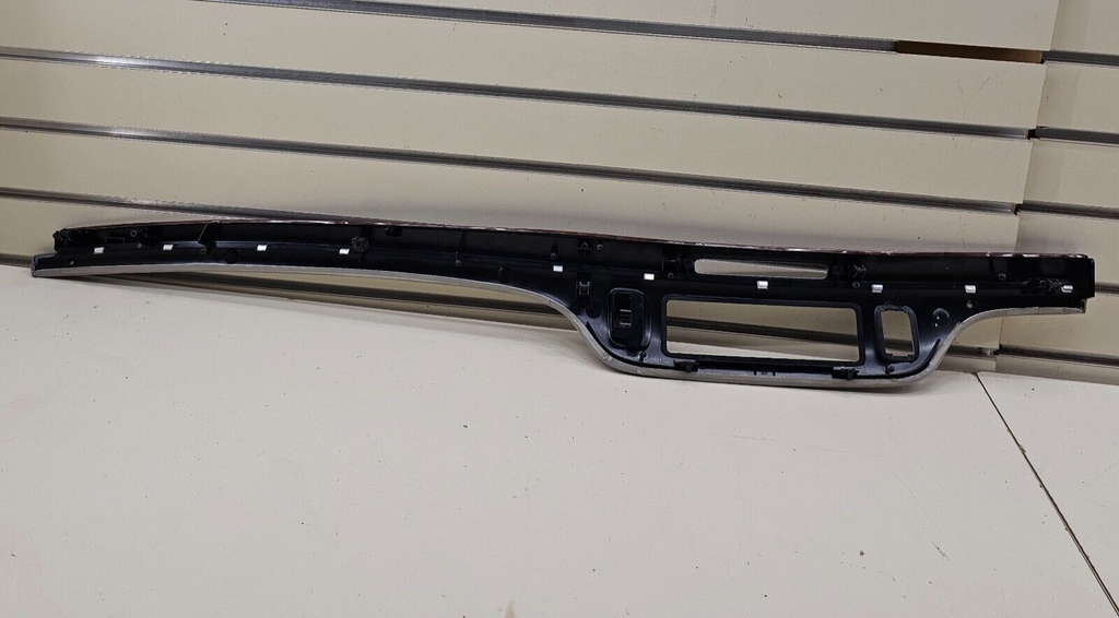 95-97 Lincoln Town Car DASH AC Heater Climate Control Bezel Trim Panel WOOD/GRAY