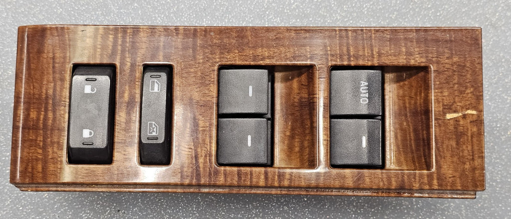 🔥06-10 EXPLORER MOUNTAINEER FRONT LEFT DRIVER MASTER WINDOW LOCK SWITCH WOOD