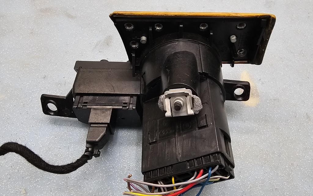 🔥02-09 Audi A4 A4 QUATRO S4 Headlight Control Switch W/ Trim OEM WOOD BLACK